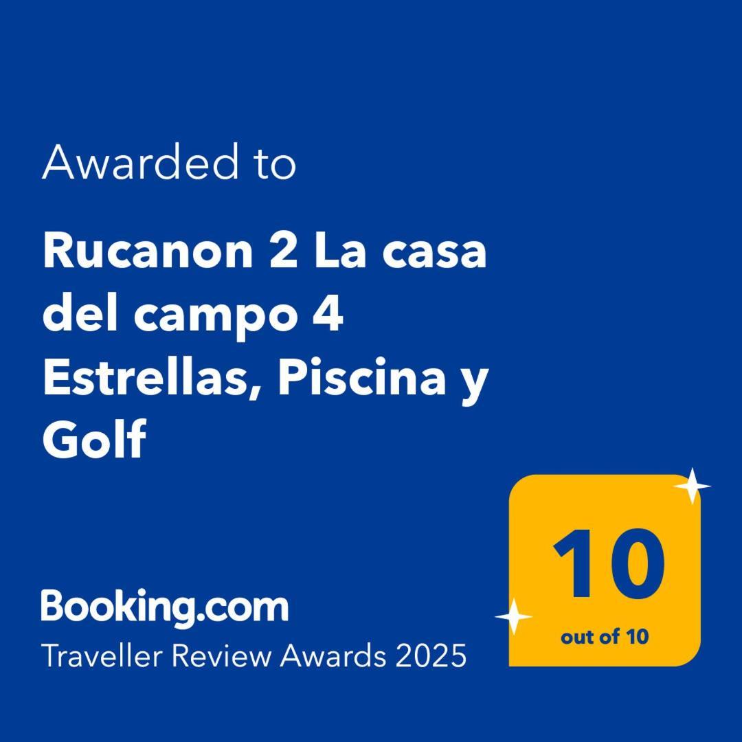 Villa Rucanon 2 La Casa Del Campo 4 Estrellas, Piscina Y Golf Montanchez